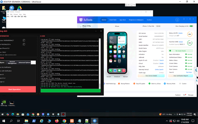 Nothing A12 Bypass iPhone / iPads [ IOS 18.7.2 - 26.1 ONLY ]